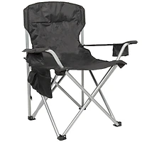 Camp & Go Black Heavy Duty Heated Quad Chair