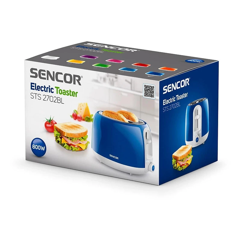 Grille-pain 2 tranches de Sencor STS-2702BL