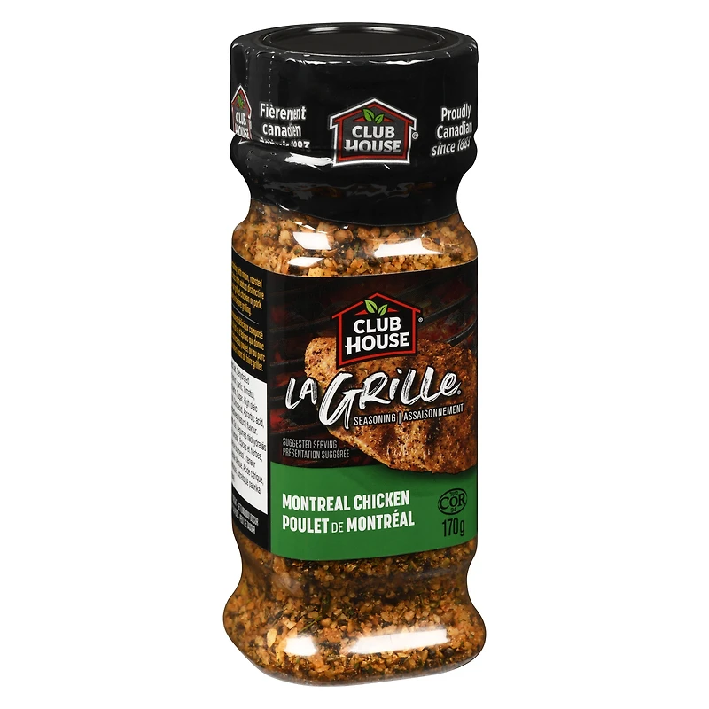 Club House La Grille Assaisonnement Poulet de Montréal, 170 g