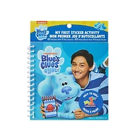 Blues Clues Mon Premier Cahier d'Activités Autocollant Autocollant Blues Clues