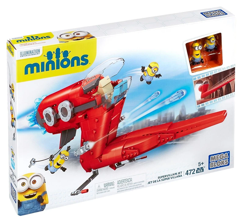 MEGA BLOKS Minions Supervillain Jet