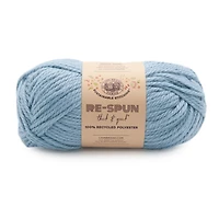 Fil Lion Brand Re-Spun Thick & Quick® Denim Delave Fil #6 super volumineux de polyester recyclé, 340g/ 204m-1CT Fil de Polyester Recyclé