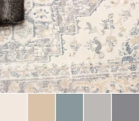 ECARPET Bijara Traditional Runner Rug for Living Room, Bedroom, Dining Entrance, Hallway and More.