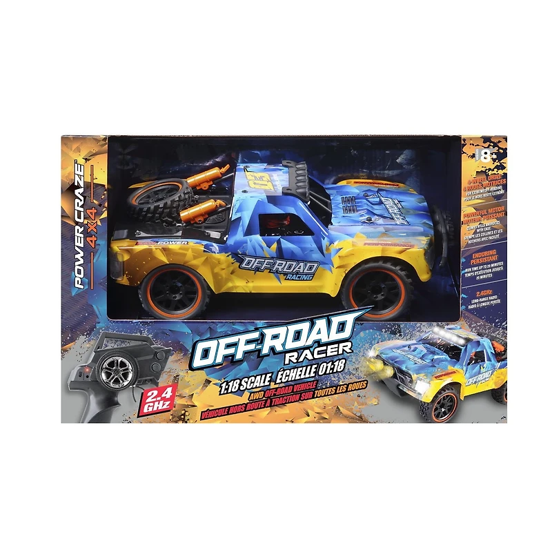 Off-Road Racer Échelle 01:18 Véhicule hors route à traction sur toutes roues
