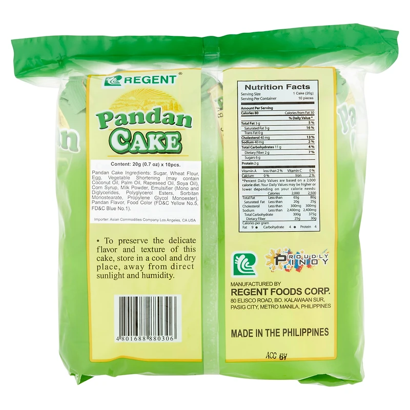 PANDAN CAKE, E-AL PREMIUM PANDAN CAKE