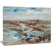 Impression sur toile « Snowy Landscape » Design Art