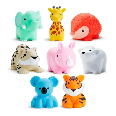 Munchkin WildLove Bath Squirts, 8 Pack
