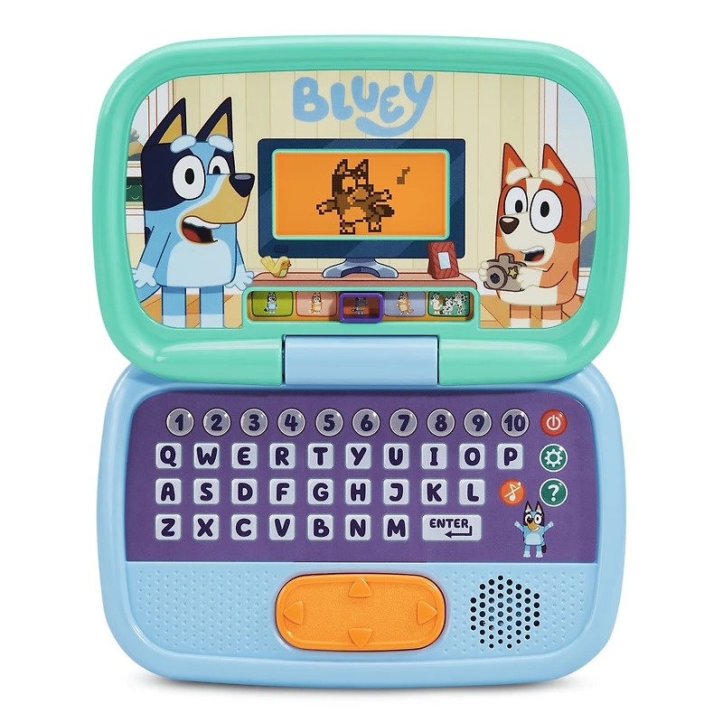 VTech® Bluey Game Time Laptop - English Version, 3-6 Years