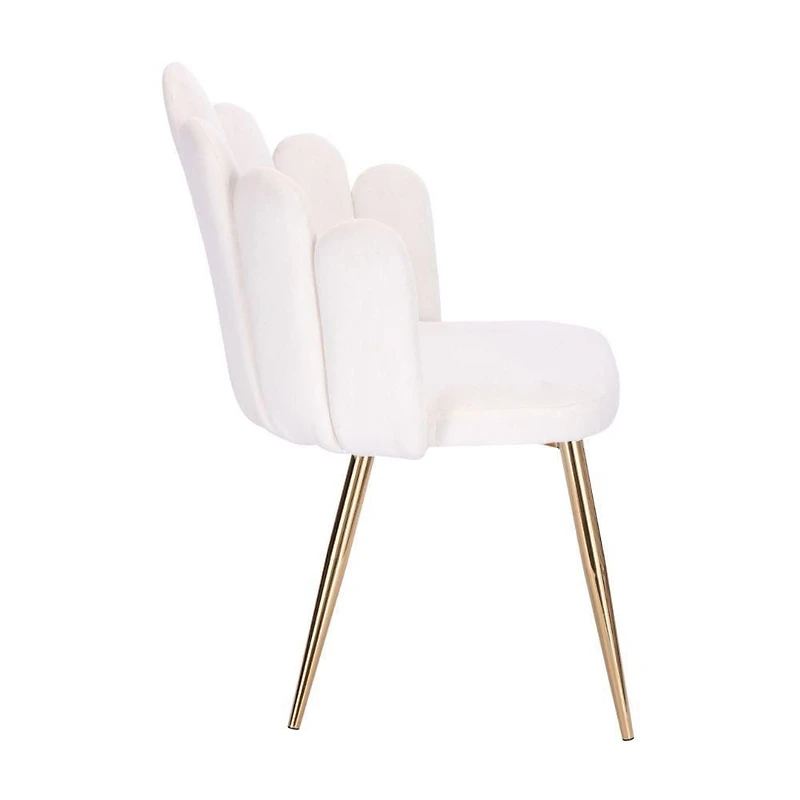 Chaise de salle à manger Domina Lot de 2-Classique Chaise légère moderne et confortable