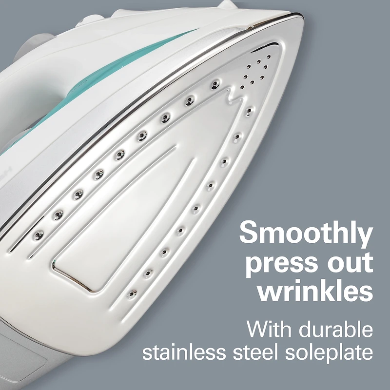 Hamilton Beach Steam Iron 14212C, White