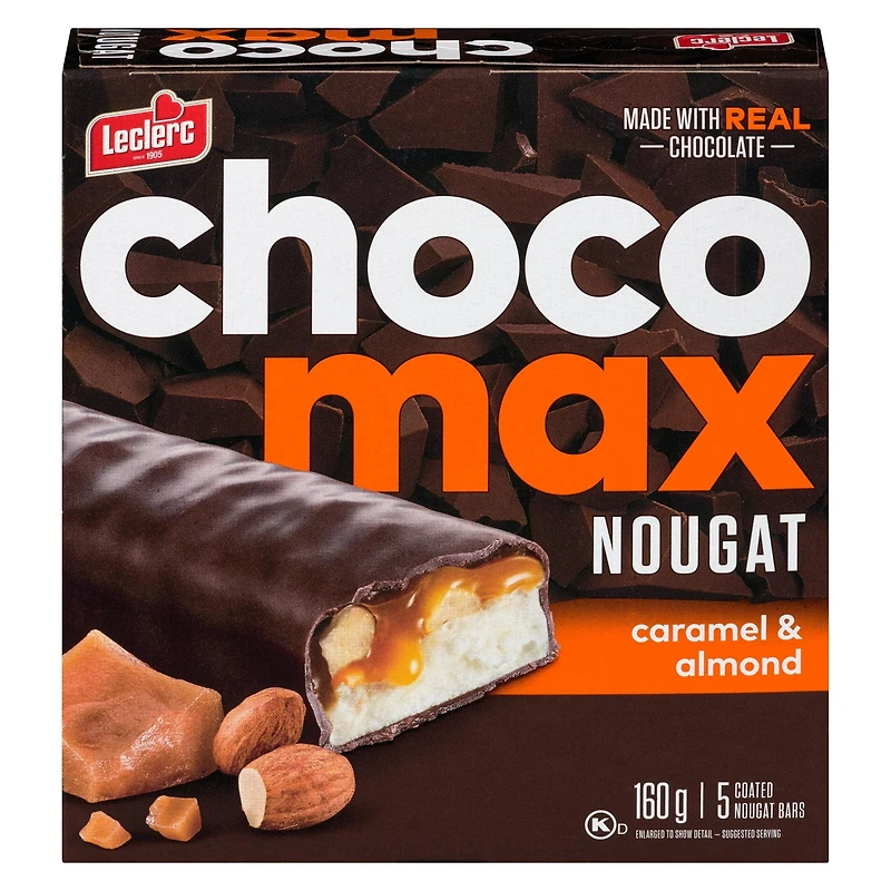 Chocomax Nougat Caramel & Almond Bars