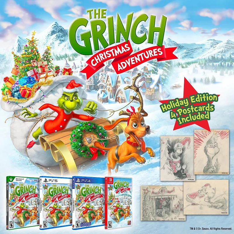 Jeu vidéo The Grinch Christmas Adventures pour (Xbox)