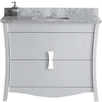 Imaginations Américaines 47,5 pouces W Vanity Set Blanc