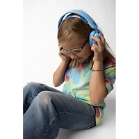 Casque supra-auriculaire à isolation sonore pour enfants Skullcandy Grom - Bleu surf