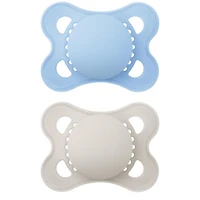 MAM Original Matte Pacifier, Assorted Colours 0-6 Months