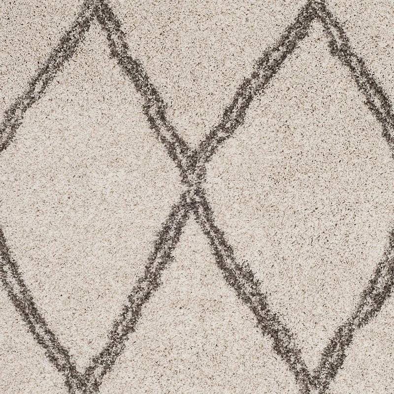 SAFAVIEH Hudson Adella Geometric Diamonds Shag Area Rug