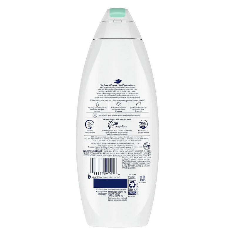 Nettoyant Corporel Dove Sensitive Skin