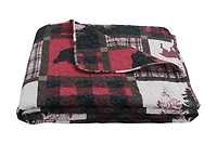 Marina Decoration Rich Printed Stitching Coverlet Bedspread Ultra Soft Summer Bedding Quilt Set with Quilted Sham