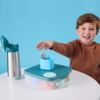 b.box - Bouteille d'eau isotherme de 16,9 oz : garde les boissons froides jusqu'à 15 heures
