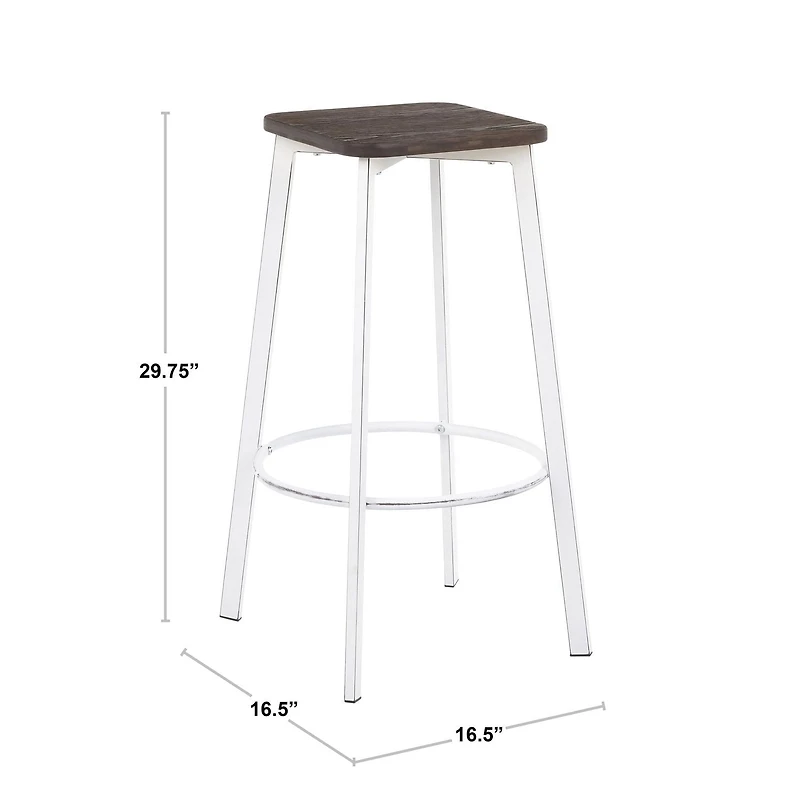 Tabouret de bar industriel Clara, de LumiSource
