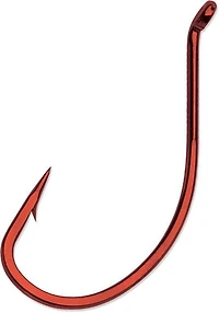 VMC 7105TR#2PP Wide Gap Walleye Hook S2 Tin Red 14Pk, Wide Gap Walleye Hook