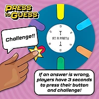 Buffalo Games Press to Guess Jeu de société électronique pour enfants à partir de 8 ans