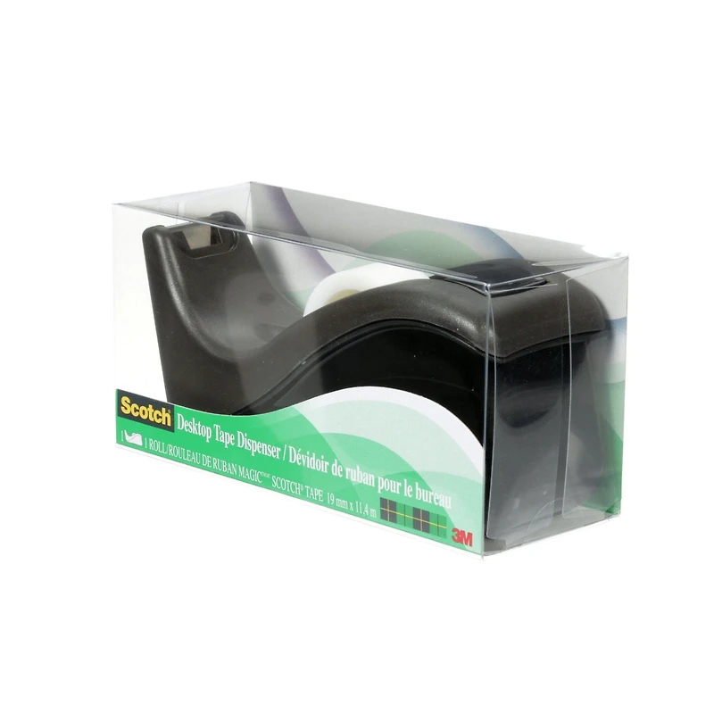 Scotch® Desktop Tape Dispenser C60, with Scotch® Magic™ Tape, 1 Dispenser Per Pack