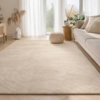 ECARPET Somos Machine Washable Contemporary/Modern Runner Rug for Living Room, Bedroom, Dining Room, Entrance, Hallway and More