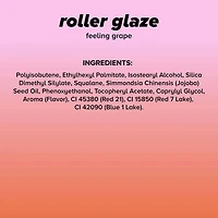 Lottie London - Roller Glaze Feeling Grape - Rollerball pH Color Changing Lip Oil in Pink - 0.23 Fl oz
