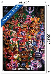 Five Nights at Freddy's - Ultimate Group Wall Poster