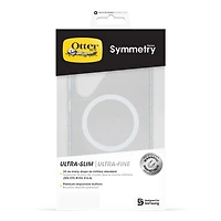 OtterBox Étui Symmetry Clear Magnets Stardust avec Teinte Bleu pour Samsung Galaxy S25 Ultra