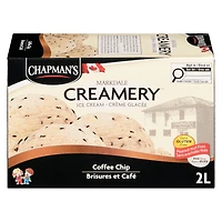 Chapman's Markdale Creamery Coffee Chip Ice Cream in a Carton 2L
