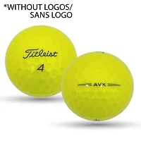 Mulligan - 48 balles de golf récupérées Titleist AVX 5A Pristine, Jaune
