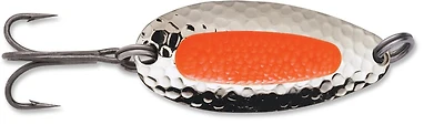 Blue Fox Cuillère Pixee 1/4 oz., Plaqué Nickel/Orange Fluorescent