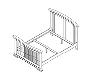 Concord Baby Bed Rails for Vermont, Brayden and Alton Cribs