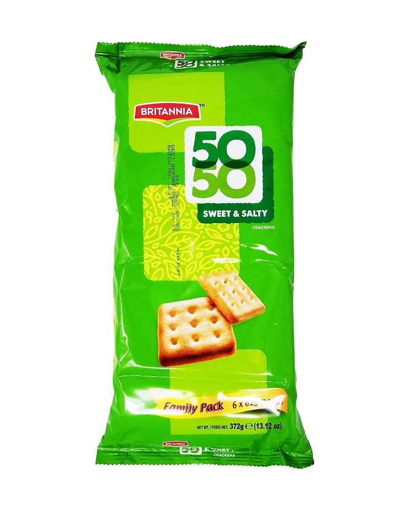 Britannia Fifty Fifty, Indian biscuits