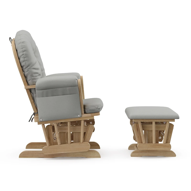 Chaise et repose-pieds Storkcraft Hoop