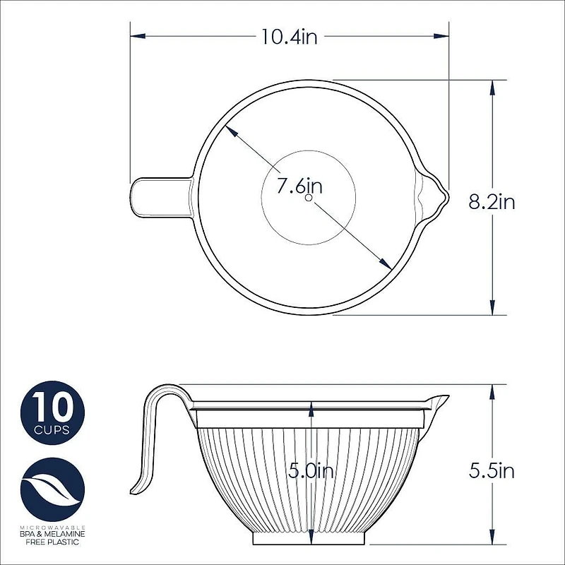 Nordic Ware Better Batter Bowl