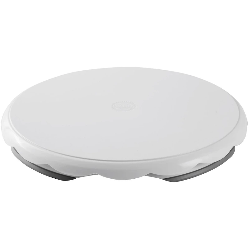 Plateau tournant pour la décoration des gâteaux Wilton Plateau blanc, 12 po