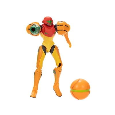 Nintendo 4 Inch Figure - Samus with Morph Ball, Nintendo Figure