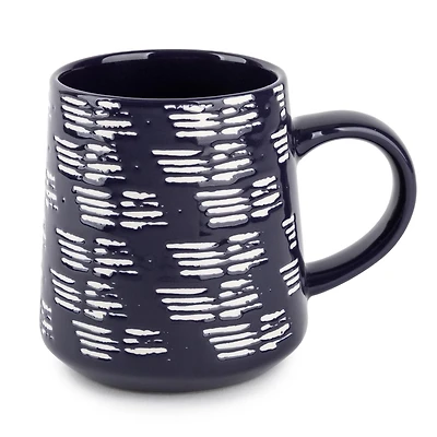 Tasse en grès thym et table, 16 oz liq., pinceau