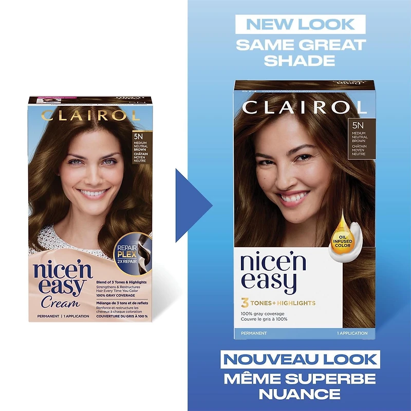 Clairol Nice'n Easy Permanent Hair Dye