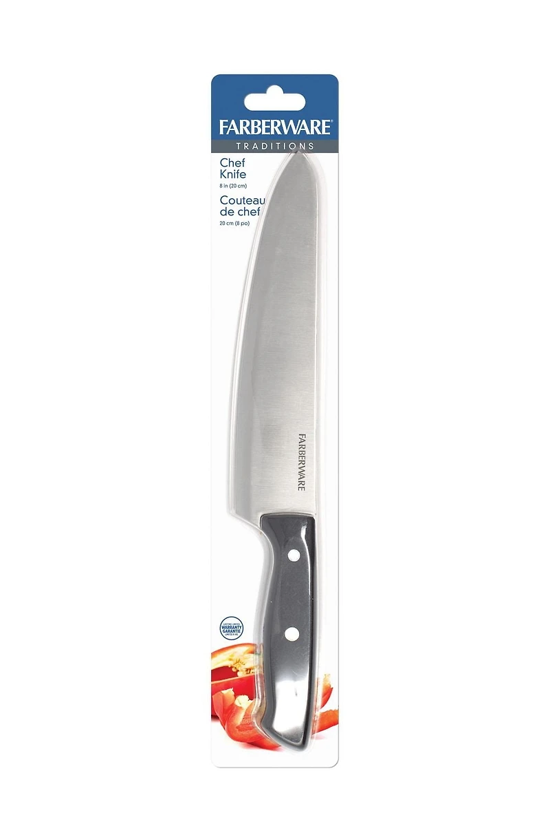 Couteau de chef Farberware de 8 po Couteau de chef 8"