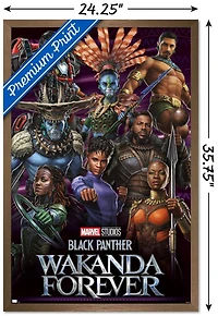 Marvel Black Panther: Wakanda Forever - Group Wall Poster