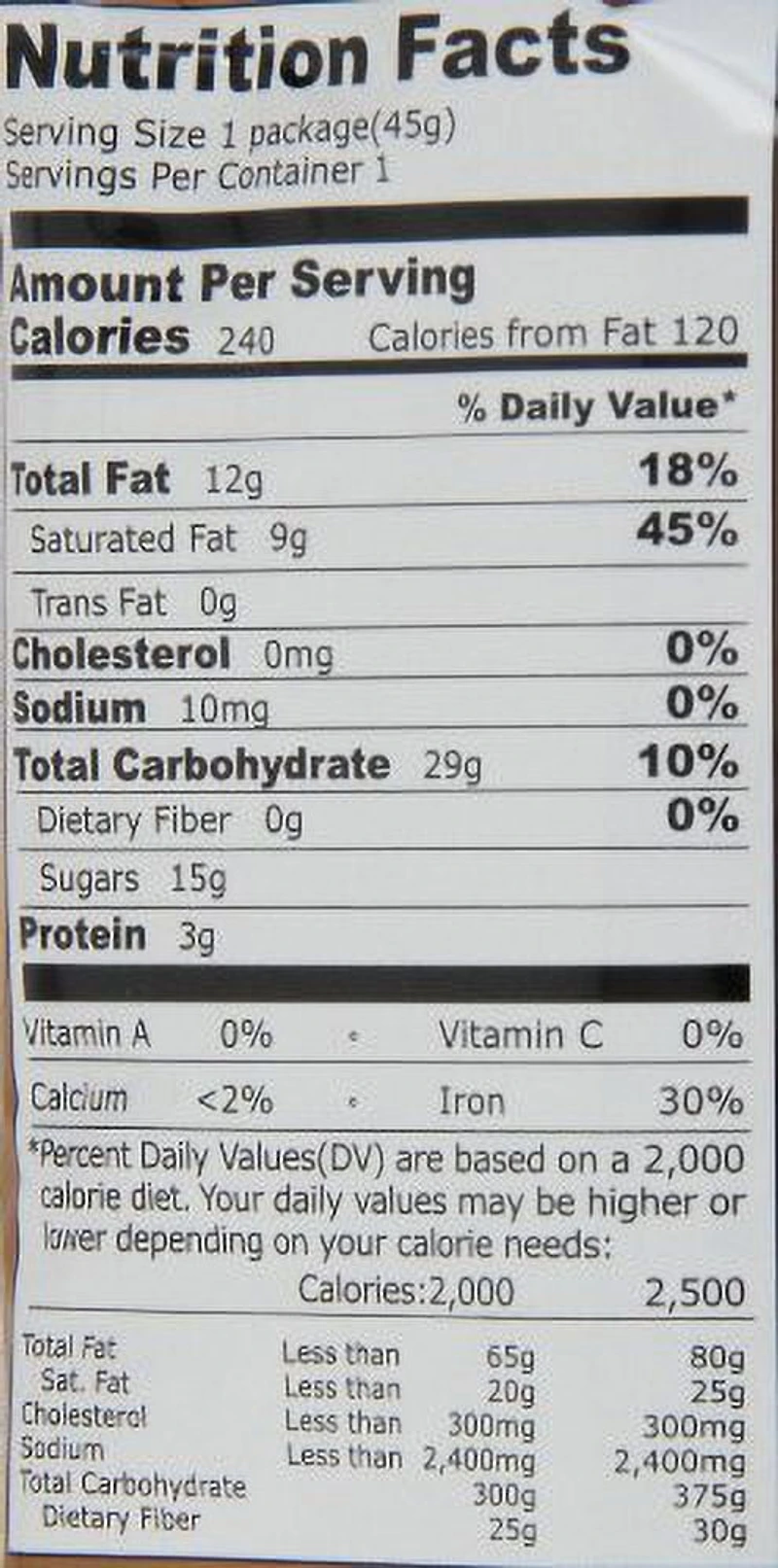 GGE RICE SNACK CHOCO - FRENCH