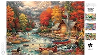 Buffalo Games - Chuck Pinson - Treasures of the Great Outdoors - 2000 Piece Jigsaw Puzzle