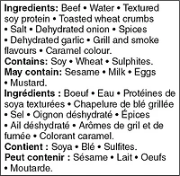 Great Value Fully Cooked Beef Burgers, 6 burgers, 678 g