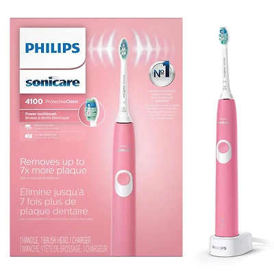 Philips Sonicare ProtectiveClean 4100 Brosse à Dents Électrique Rechargeable, Noir, HX6810/50 1 Brosse à dents électrique