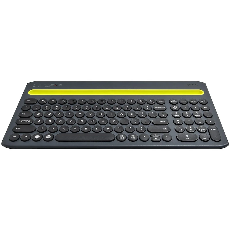 onn. 100074483 Bluetooth Multi-Device Wireless Keyboard and 3-Button Mouse, Pair up to 3 Devices