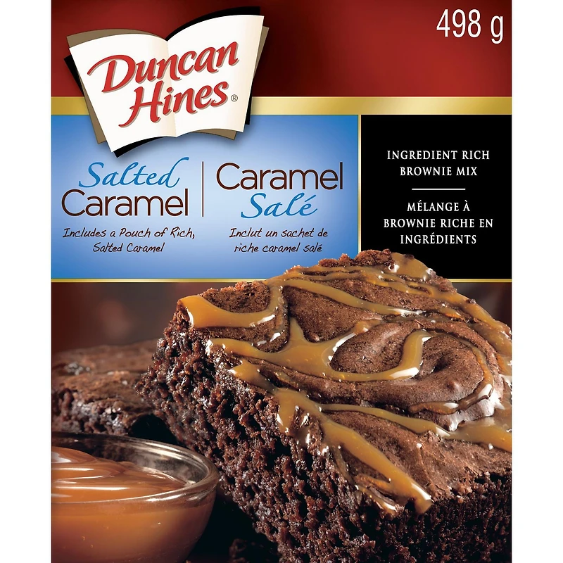 Duncan Hines Salted Caramel Brownie Mix